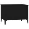 Stylish Black Coffee Table - 60x44.5 cm | HipoMarket UK