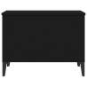 Stylish Black Coffee Table - 60x44.5 cm | HipoMarket UK