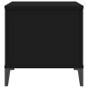 Stylish Black Coffee Table - 60x44.5 cm | HipoMarket UK