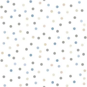 Noordwand Wallpaper Mondo Baby - Confetti Dots in Soft Colors