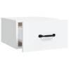 Wall-Mounted Bedside Cabinets - 2 pcs White 35x35x20 cm