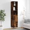 Highboard Smoked Oak 34.5x34x180 cm Engineered Wood Colour smoked oak Quantity in Package 1 Model 1 door 