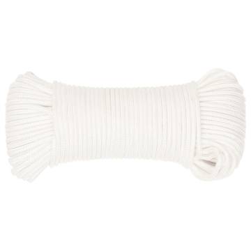 Boat Rope Full White 3mm 250m - Durable Polypropylene