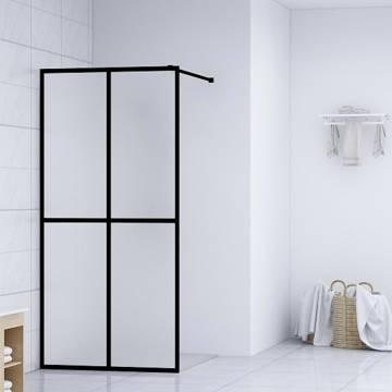 Stylish Walk-in Shower Screen 80x195 cm - Frosted Glass