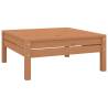 4 Piece Garden Lounge Set - Solid Pinewood Honey Brown