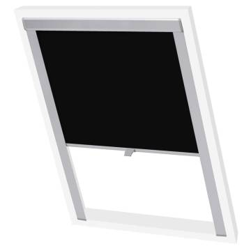 Blackout Roller Blinds Black P08/408 - Custom Fit for Velux