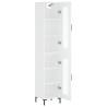 Highboard White 34.5x34x180 cm - Stylish Storage Solution