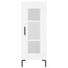 Highboard White 34.5x34x180 cm - Stylish Storage Solution