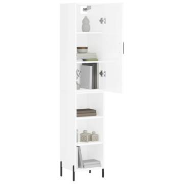 Highboard High Gloss White - Stylish Storage Solution | Hipo Market