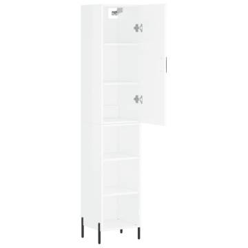 Highboard High Gloss White - Stylish Storage Solution | Hipo Market