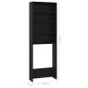 Washing Machine Cabinet Black 64x24x190 cm | Hipomarket