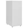 Mobile File Cabinet Grey - Durable Metal Storage Solution