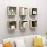  Wall Cube Shelves 6 pcs Sonoma Oak 30x15x30 cm Colour sonoma oak Size 30 x 15 x 30 cm Quantity in Package 6 Number of Pieces 1 