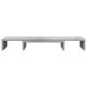 Adjustable Concrete Grey Monitor Stand Riser | HipoMarket