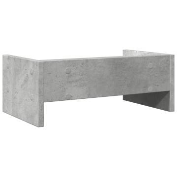 Monitor Stand Concrete Grey | Ergonomic & Stylish Design