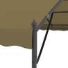 Gazebo 4x3x2.6 m Taupe - Durable Shelter for All Occasions