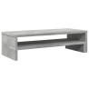 Concrete Grey Monitor Stand | Stylish & Durable Workspace Upgrade