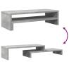 Concrete Grey Monitor Stand | Stylish & Durable Workspace Upgrade