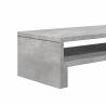 Concrete Grey Monitor Stand | Stylish & Durable Workspace Upgrade