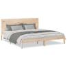 Extra Long Bed Frame 180x220 cm - Solid Wood | HipoMarket