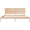 Extra Long Solid Wood Bed Frame 200x210 cm - Hipo Market