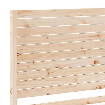 Extra Long Solid Wood Bed Frame 200x210 cm - Hipo Market