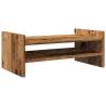 Monitor Stand Old Wood - Ergonomic & Stylish | Hipomarket