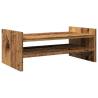 Monitor Stand Old Wood - Ergonomic & Stylish | Hipomarket