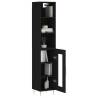 Highboard Black 34.5x34x180 cm - Stylish Storage Solution