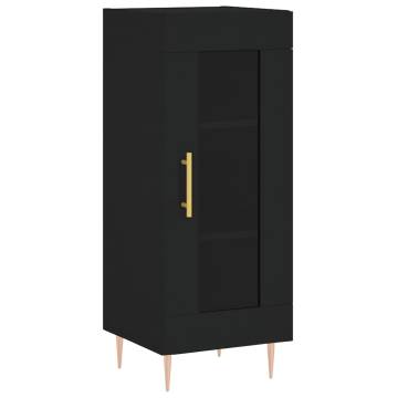 Highboard Black 34.5x34x180 cm - Stylish Storage Solution