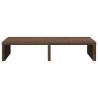 Monitor Stand Brown Oak - Durable & Ergonomic Design