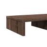 Monitor Stand Brown Oak - Durable & Ergonomic Design