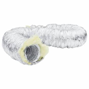 Insulated Aluminium Ventilation Duct 6m Ø10cm | HipoMarket