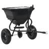 Tow Behind Salt Spreader - Durable PVC & Steel, 45L Capacity