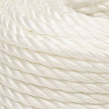 Work Rope White 24mm x 50m Polypropylene - Durable & Versatile