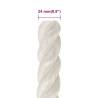 Work Rope White 24mm x 50m Polypropylene - Durable & Versatile