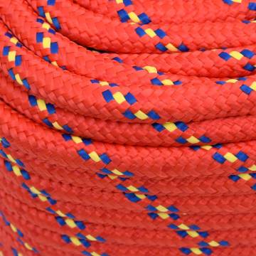 Boat Rope Red 18mm 25m Polypropylene - Tough & Durable