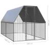 Galvanised Steel Chicken Cage 2x4x2 m - Durable & Secure