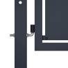 Garden Gate Steel 350x150 cm Anthracite - Durable & Secure