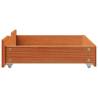 Under-Bed Drawers 2 pcs - Wax Brown Solid Pine 75x55x16 cm