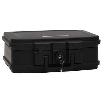 Fireproof Waterproof Safe Box Black 44x37x16.5 cm | HipoMarket