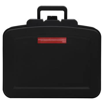 Fireproof Waterproof Safe Box Black 44x37x16.5 cm | HipoMarket