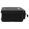 Fireproof Waterproof Safe Box Black 44x37x16.5 cm | HipoMarket