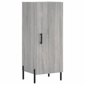 Modern Grey Sonoma Sideboard - 34.5x34x90 cm | Hipo Market