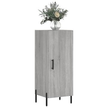 Modern Grey Sonoma Sideboard - 34.5x34x90 cm | Hipo Market