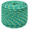 Boat Rope Green 12mm 100m Polypropylene - Durable & Versatile