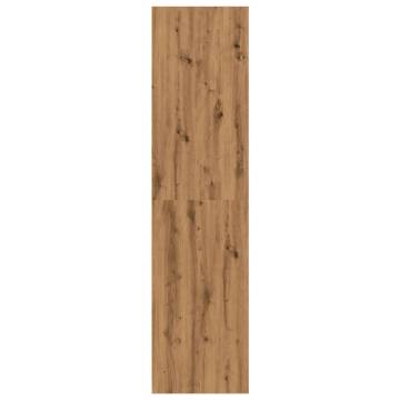 Elegant Artisan Oak Wardrobe - 30x50x200 cm Engineered Wood