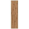 Elegant Artisan Oak Wardrobe - 30x50x200 cm Engineered Wood