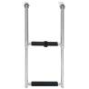 Folding Boarding Ladder 2-Step Stainless Steel | HipoMarket