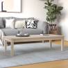  Coffee Table 110x50x30 cm Solid Wood Pine Colour natural Size 110 x 50 x 30 cm Quantity in Package 1 